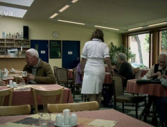 jedáleň v domove dôchodcov