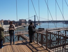 pohled na Manhattan Bridge