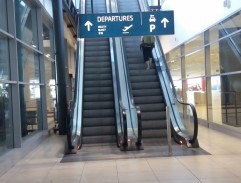 Eskalátory na letišti