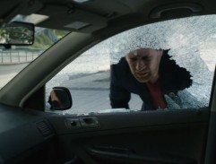 Rozbité okno auta