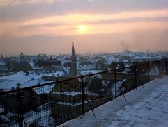 Zimné ráno v Bratislave