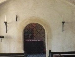 Vchod hradní kaple