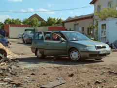 na autovrakovisku