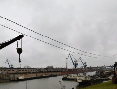 nákladní přístav v Bratislavě