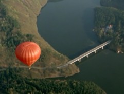 Balón nad vodou 