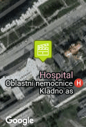 Holina na nemocniční chodbě